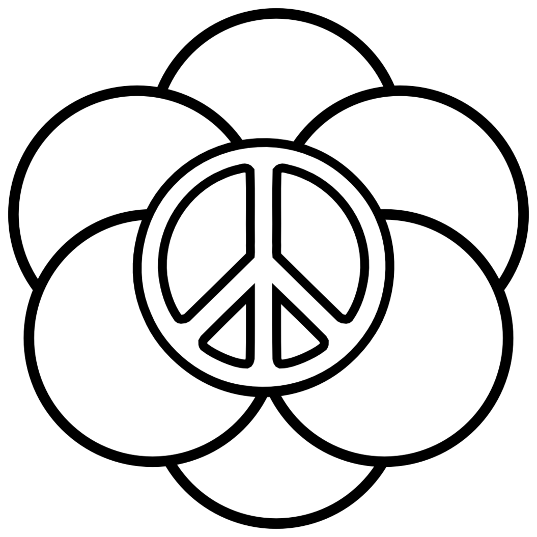 Peace Sign Templates Clipart - Free to use Clip Art Resource