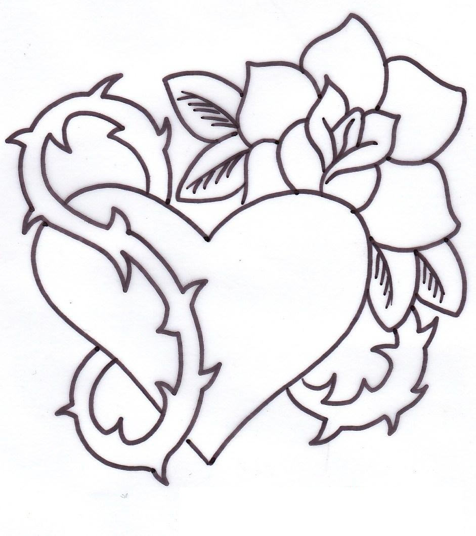 Graffiti Stencil Templates Hearts - ClipArt Best