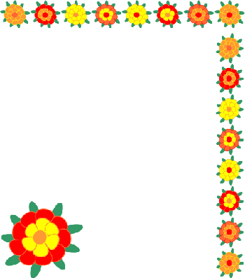 flower borders and frames