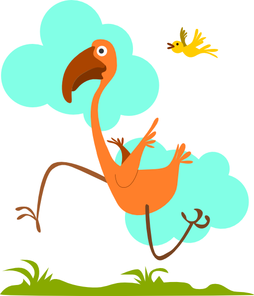 Run Birdie Run Clip art - Design - Download vector clip art online
