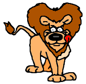 Lions animated GIFs cliparts animations images graphics