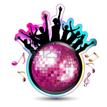 25+ Disco Dancers Silhouette Clip Art