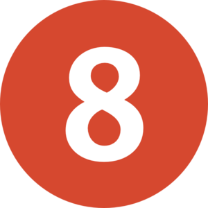 Number 8 clip art - ClipartFox