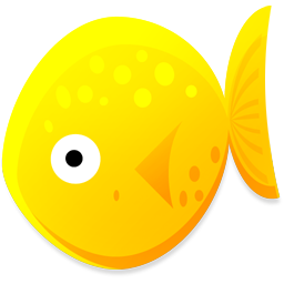 Yellow Fish Icon | Fish Toys Iconset | Fast Icon Design