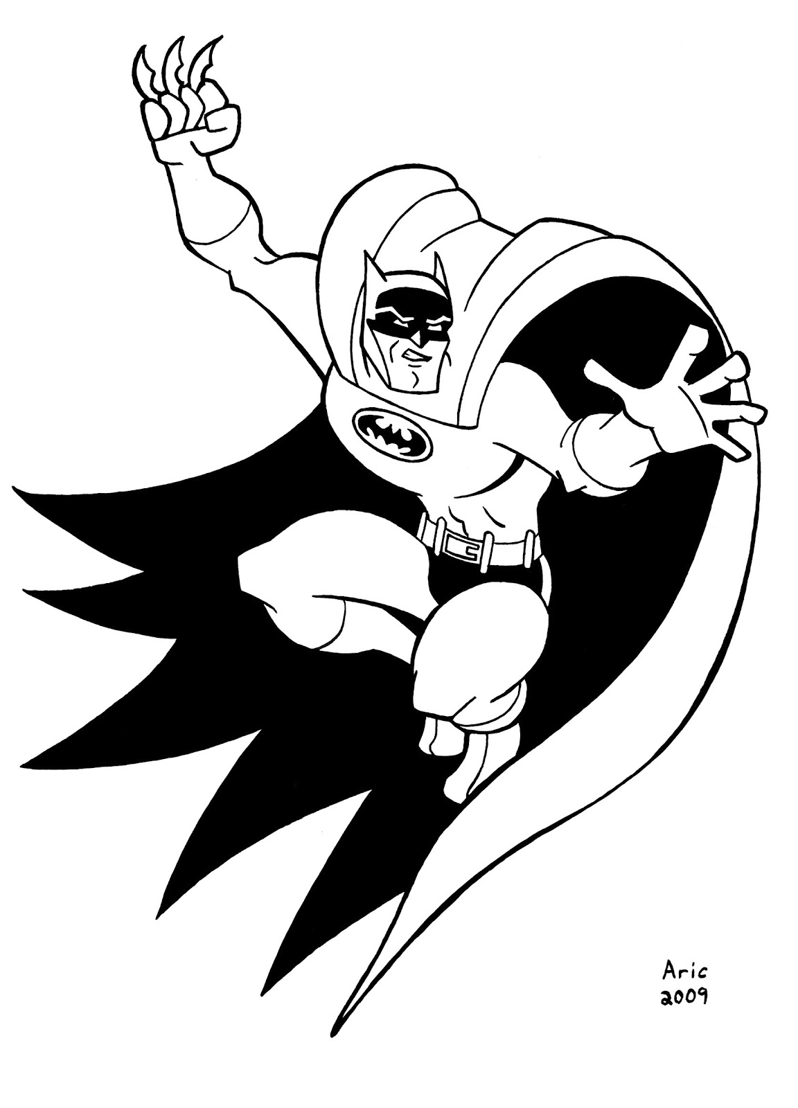 Batman Logo Coloring Page 720 Free