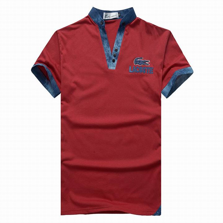 Lacoste Polo Shirt For Men Sale In Red-SALE-£25.57::Lacoste Polo ...