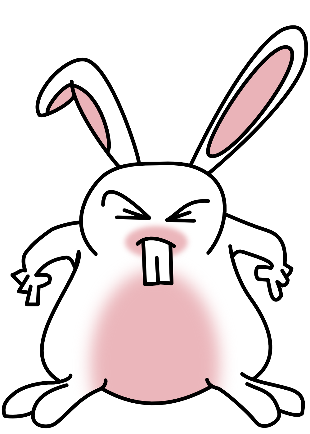 Bunny Rabbit Clipart - Tumundografico