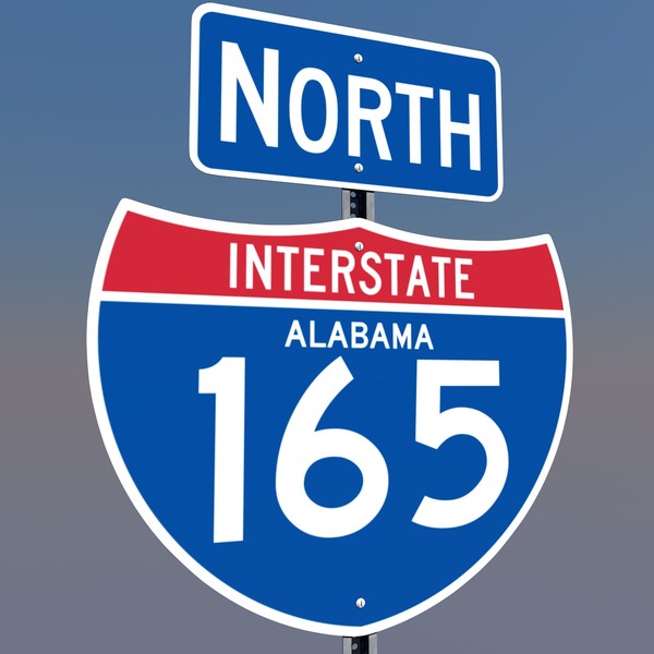 cinema4d interstate 165 signs alabama