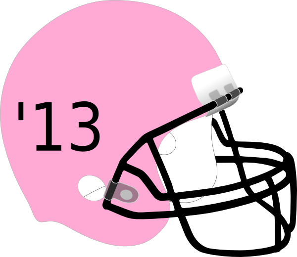 Football Helmet Pink clip art - vector clip art online, royalty ...