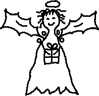 Christmas Black and White Clipart, Free Printable ,Downloadable ...