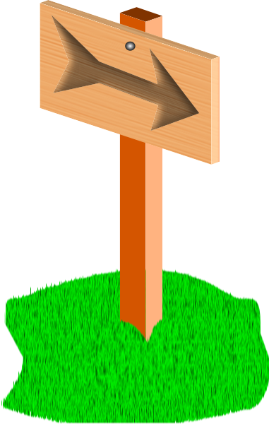 SIGN POST Clipart, vector clip art online, royalty free design ...