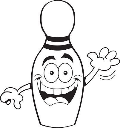 Cartoon Of The Bowling Funny Clip Art, Vector Images ...