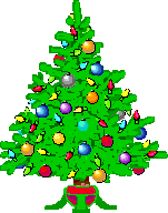 Blinking Christmas Tree Clipart