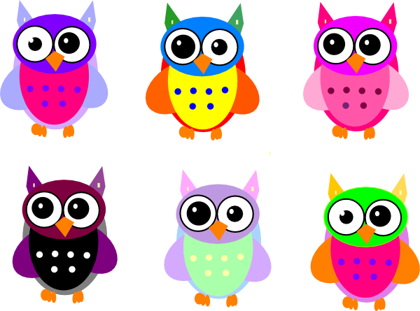 Free birthday owl clipart