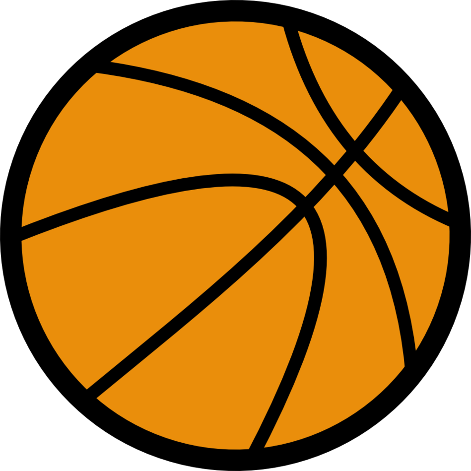 Basketball Clip Art Black And White Clipart - Free to use Clip Art ...