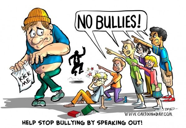 Anti Bullying Cartoons Stop Bullying Cartoon Speak Up