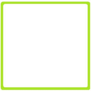 Gold Square Outline Border - Polyvore