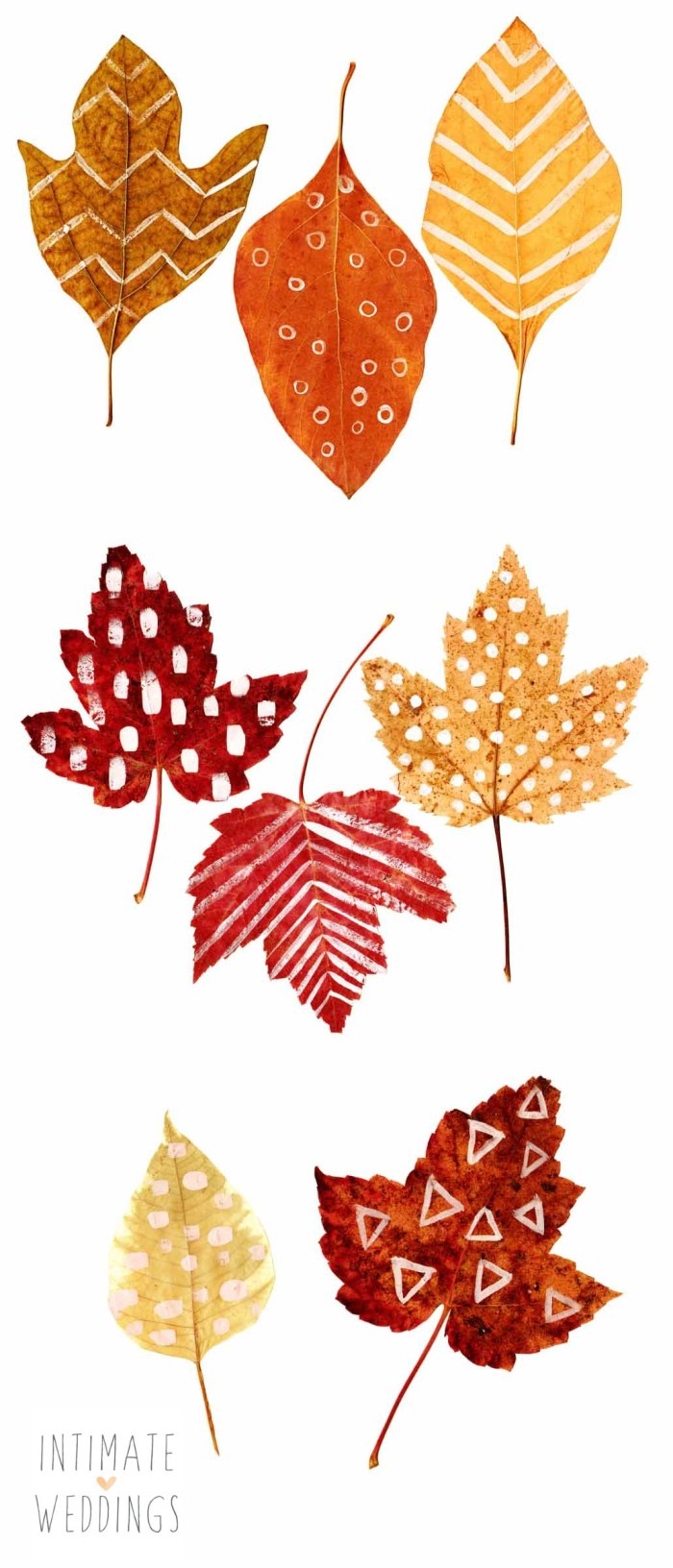 DIY Printable Leaf Place Cards
