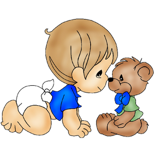 Cutest baby boy clipart