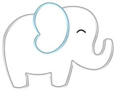 Elephant Template | Elephant ...