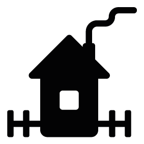 Halloween House Silhouette | Silhouette of Halloween House