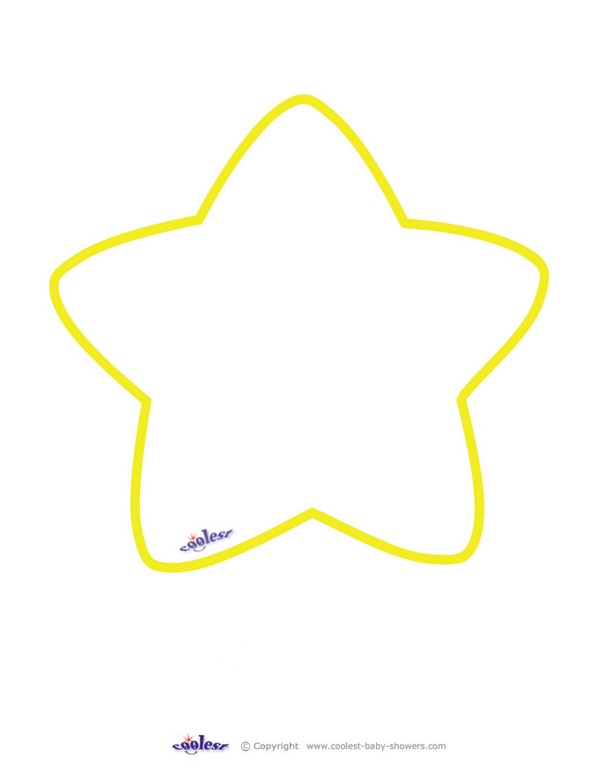 Coolest Free Star Coloring Pages