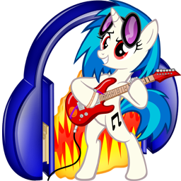 Vinyl Scratch Itunes Windows Icon by Shadowhedgiefan91 on DeviantArt