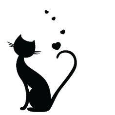 Black cats, Cats and Black cat tattoos