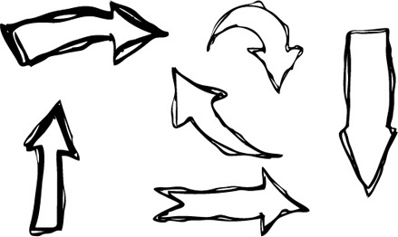 Hand drawn arrow clipart free vector download (10,482 Free vector ...