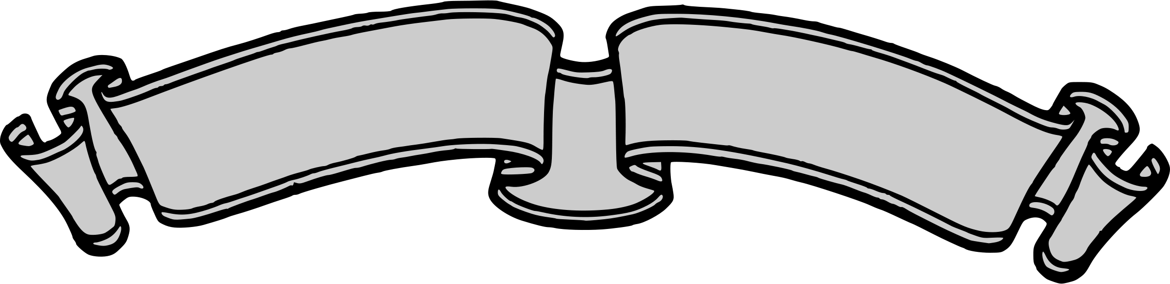Ribbon banner template clipart
