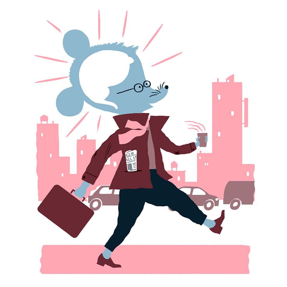 To Scrounge in the Big City: Bigger Brains, More Stress - WSJ