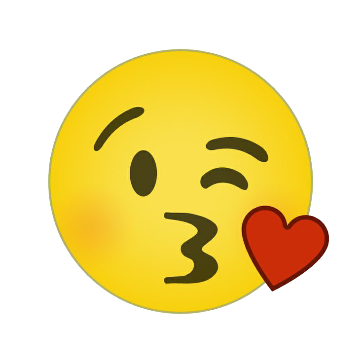 Kiss Smiley PNG Images Transparent Free Download | PNGMart.com