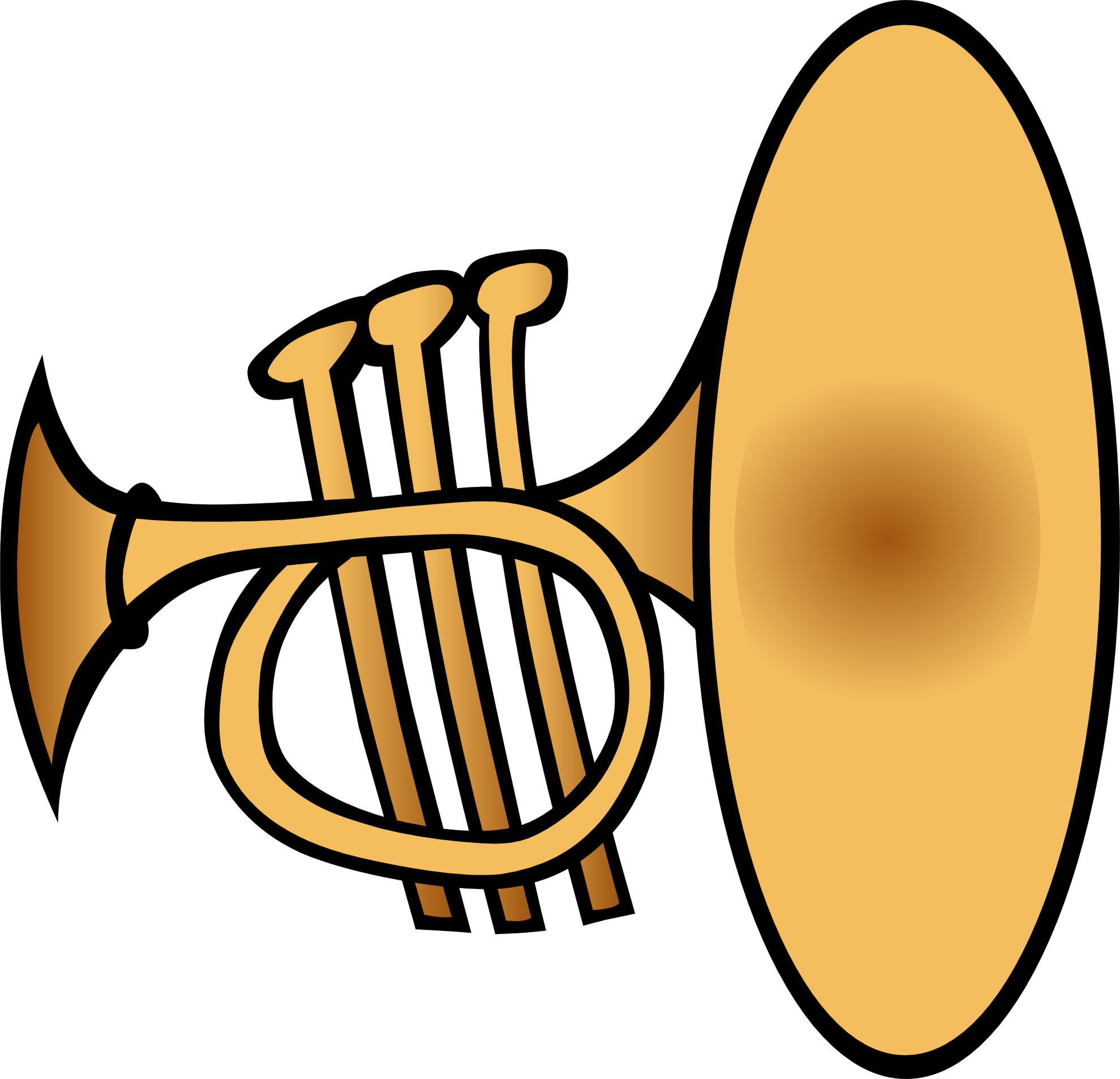 Christmas music clipart png