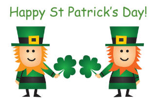 St Patrick's Day Colouring Pages