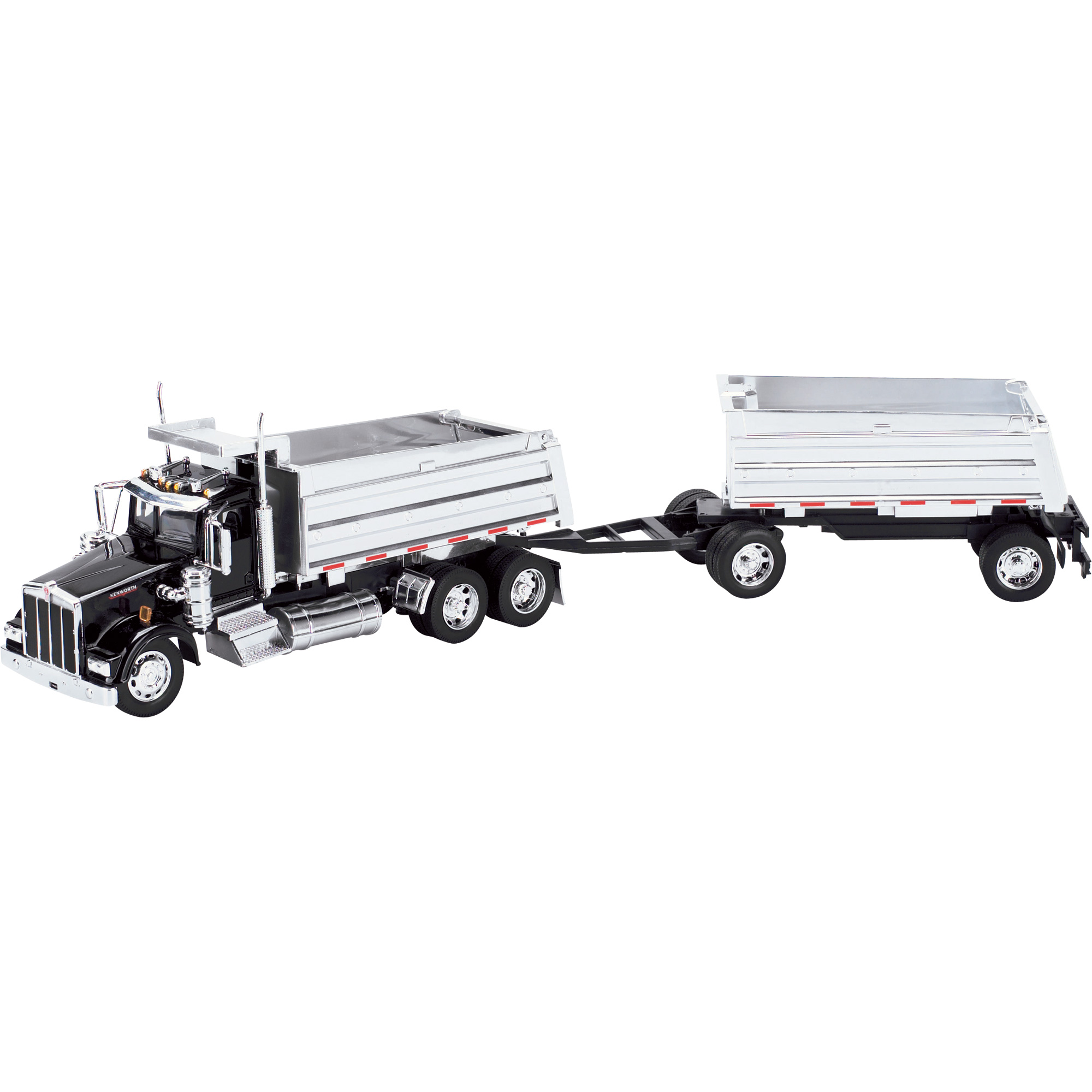 Die-Cast Truck Replica — Kenworth Double Dump Truck, 1:32 Scale ...