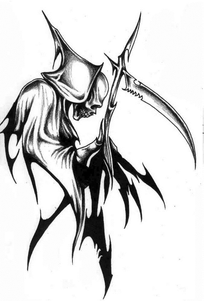 WRZUTA - tribal-grim-reaper