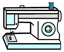 Sewing machine clip art images