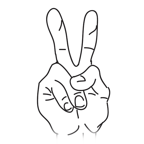 SALAM 2 JARI DUKUNG JOKOWI - JK