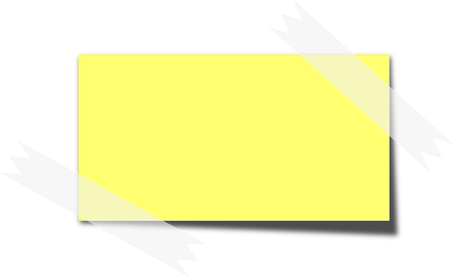 Post-It, Sticky Note, Memo, Yellow, Tape, Note, Paper