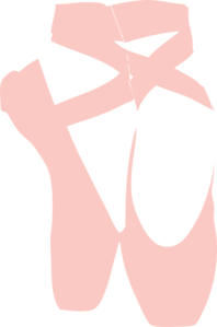 ballet shoes clipart
