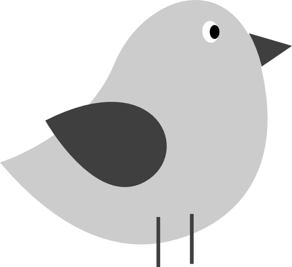 Bird Outline Clip Art