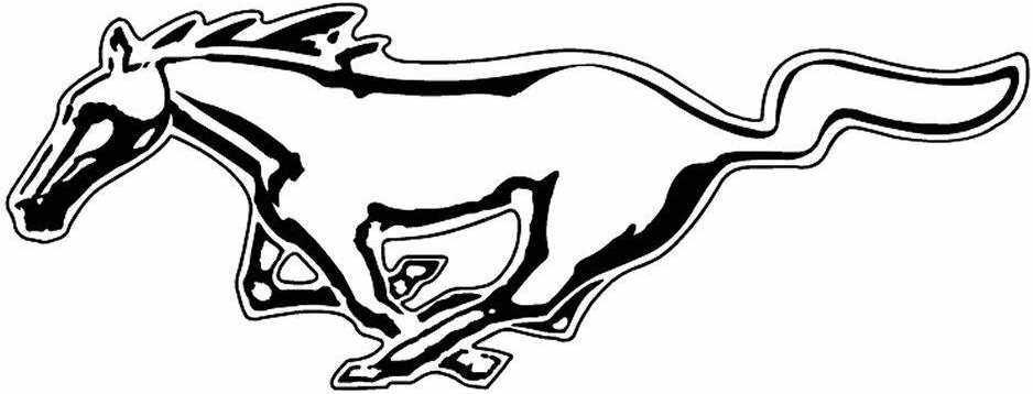 Gallery For > Ford Mustang Horse Drawing