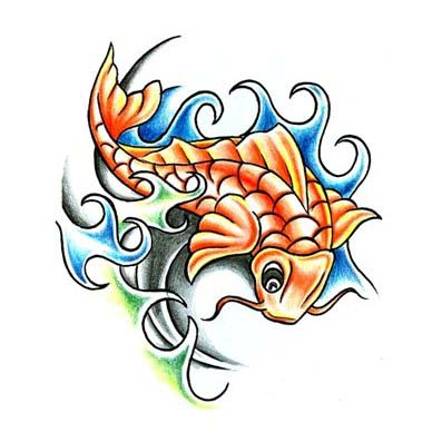 Cartoon Fish Tattoo - ClipArt Best