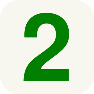 Number 2 Clipart - Free Clipart Images