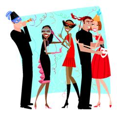 Party Time Clip Art - Free Clipart Images