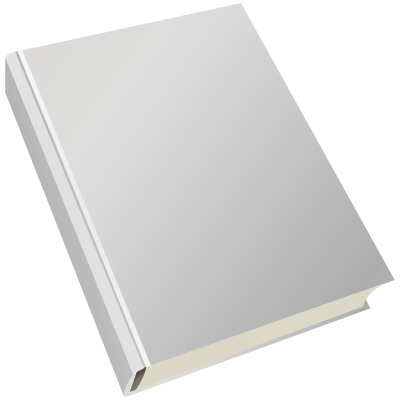 Blank Book Front Cover - ClipArt Best