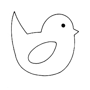 Classic Chick Easter Card - It's So Simple