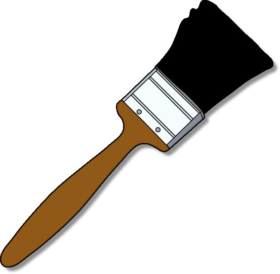 Paint Brush Clip Art Png - Free Clipart Images