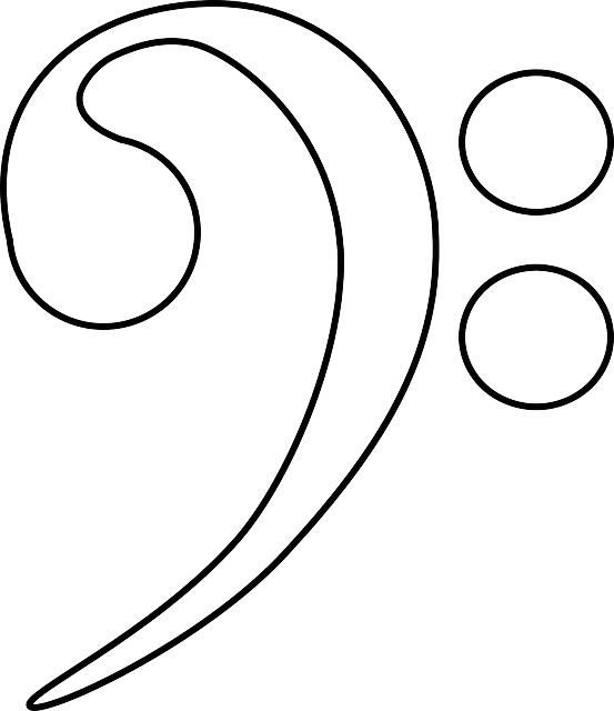early play templates: Music coloring images in public domain