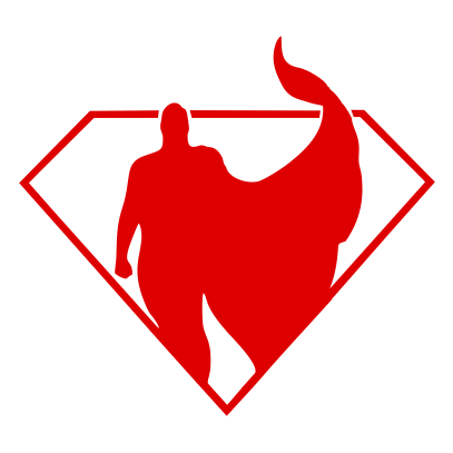 Superman Silhouette - JuiceBubble T-Shirts